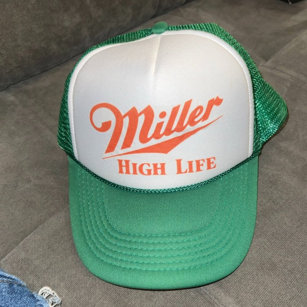 5 Hat Lot Bundle: Miller High Life, NY Yankees, Chicago Blackhawks, Illinois, 🎯